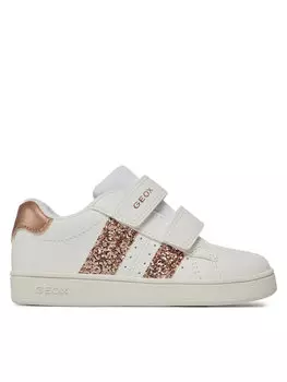 Кроссовки J Eclyper Girl J45LRA 000BC C1ZH8 Geox, белый