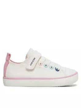 Кроссовки J Gisli Girl J454NA 00010 C1000 M Geox, белый