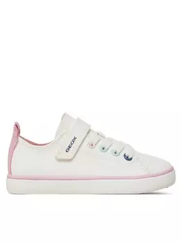 Кроссовки J Gisli Girl J454NA 00010 C1000 S Geox, белый