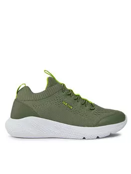 Кроссовки J Sprintye Boy J25GBA 0006K C0914 S Geox, хаки