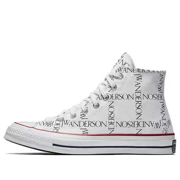 Кроссовки j.w. anderson x chuck 70 hi top 'grid' Converse, белый