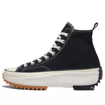 Кроссовки j.w. anderson x run star hike 'black gum' Converse, черный