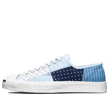 Кроссовки jack purcell blue/white Converse, синий
