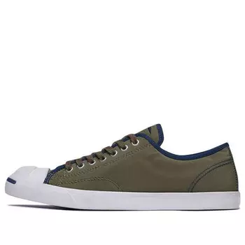 Кроссовки jack purcell ox 'olive green' Converse, зеленый