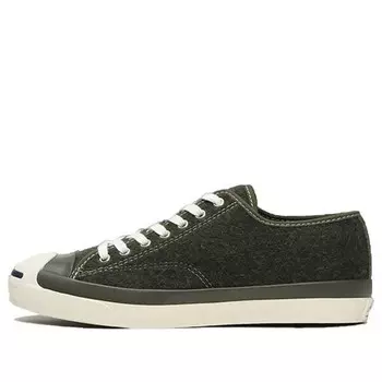 Кроссовки jack purcell ret wool 'olive green' Converse, зеленый