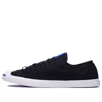 Кроссовки jack purcell smile black/blue Converse, черный
