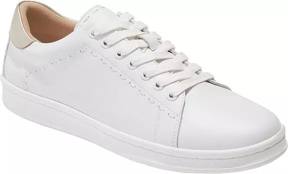 Кроссовки Jack Rogers Ellison Sneakers - Leather, цвет White/Platinum