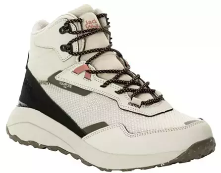 Кроссовки Jack Wolfskin "DROMOVENTURE TEXAPORE MID W", водонепроницаемые, серый