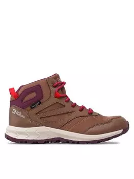 Кроссовки Jack Wolfskin, коричневый