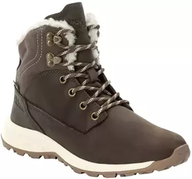 Кроссовки Jack Wolfskin "QUEENSTOWN CITY TEXAPORE MID W", водонепроницаемые, коричневый