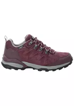 Кроссовки Jack Wolfskin "REFUGIO TEXAPORE LOW W", бордовый