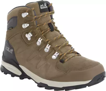 Кроссовки Jack Wolfskin "REFUGIO TEXAPORE MID W", водонепроницаемые, коричневый