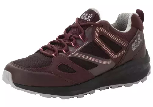 Кроссовки Jack Wolfskin "SOUTH STRIKER LOW W", цвет Burgundy