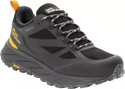 Кроссовки Jack Wolfskin "TERRAVENTURE TEXAPORE LOW M", водонепроницаемые, черный