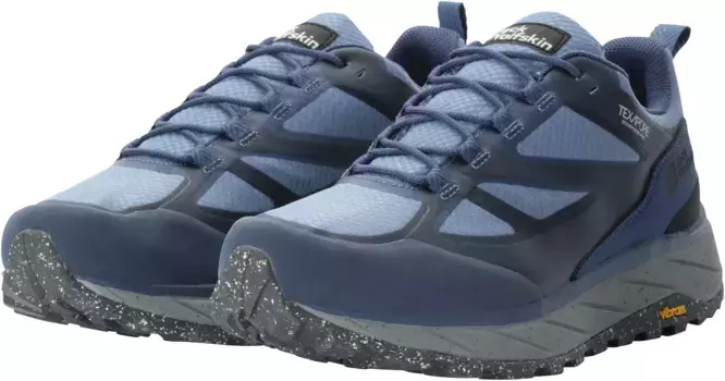 Кроссовки Jack Wolfskin "TERRAVENTURE TEXAPORE LOW M", водонепроницаемые, синий