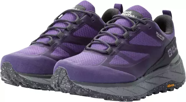 Кроссовки Jack Wolfskin "TERRAVENTURE TEXAPORE LOW W", водонепроницаемые, фиолетовый
