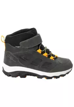 Кроссовки Jack Wolfskin "VOJO LT TEXAPORE MID K", зеленый