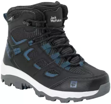 Кроссовки Jack Wolfskin "VOJO TEXAPORE MID K", водонепроницаемые, синий