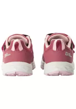 Кроссовки Jack Wolfskin "WOODLAND 2 TEXAPORE LOW VC K", розовый