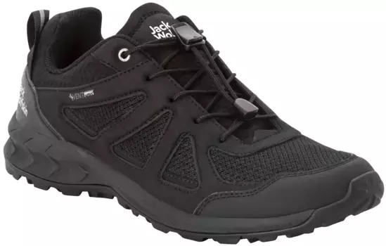 Кроссовки Jack Wolfskin "WOODLAND 2 VENT LOW M", черный