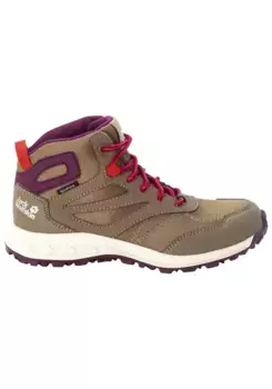 Кроссовки Jack Wolfskin "WOODLAND TEXAPORE MID K", бежевый