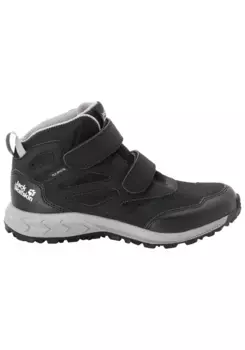 Кроссовки Jack Wolfskin "WOODLAND TEXAPORE MID VC K", серый