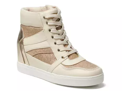 Кроссовки Jansy Wedge Sneaker Bcbgeneration, цвет beige_tan
