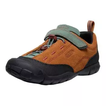 Кроссовки Jasper Kids Outdoor Shoes GS Low-top красного, коричневого и зеленого цвета Keen, зеленый