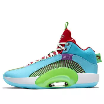 Кроссовки jayson tatum x 35 pf Air Jordan, синий