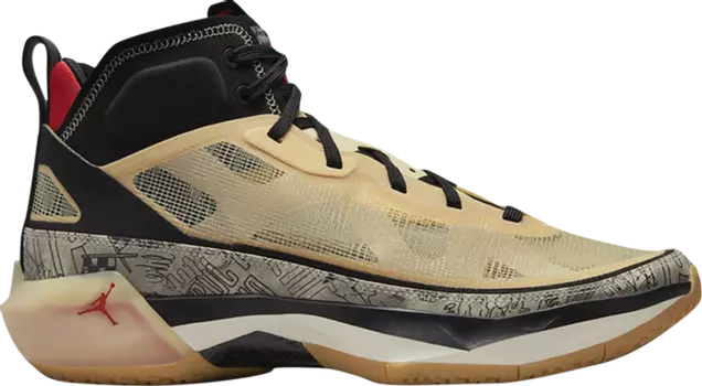 Кроссовки Jayson Tatum x Air Jordan 37 PF Tattoo, загар