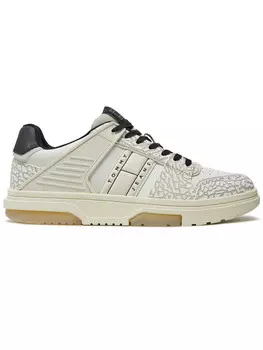 Кроссовки jeans the brooklyn martellata Tommy, белый