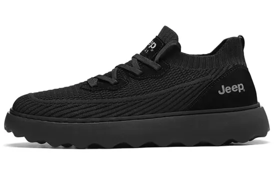 Кроссовки Jeep Casual Shoes Men Low-Top Black, черный