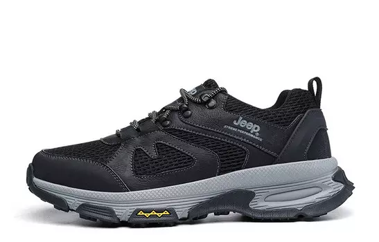 Кроссовки Jeep Casual Shoes Men Low-Top Black
