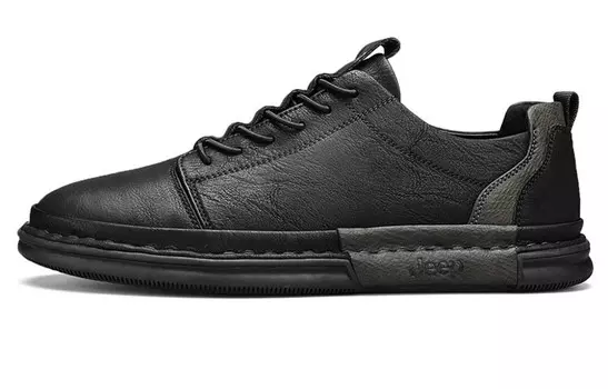 Кроссовки Jeep Casual Shoes Men Low-Top Black, черный