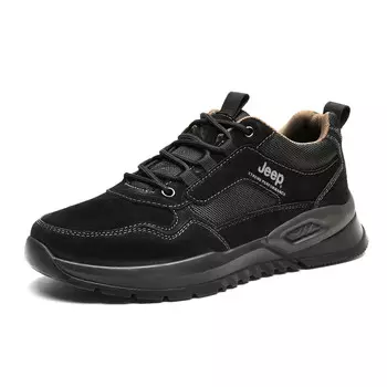 Кроссовки Jeep Casual Shoes Men Low-Top Black, черный