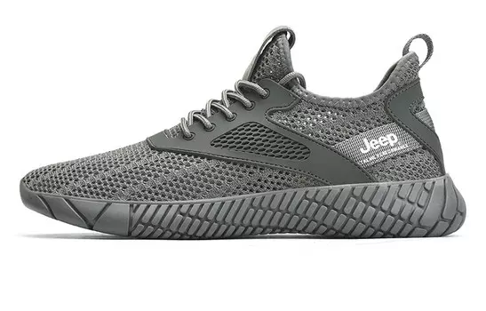 Кроссовки Jeep Casual Shoes Men Low-Top Gray, серый