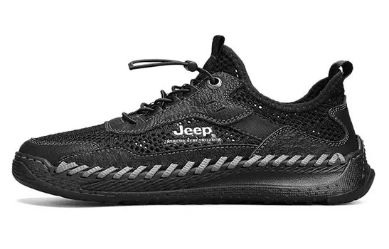 Кроссовки Jeep Casual Shoes Men Low-Top Black