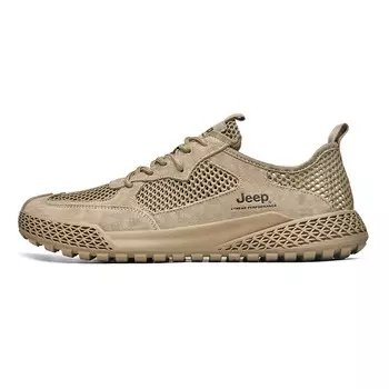 Кроссовки Jeep Casual Shoes Men Low-Top Khaki, хаки