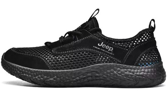 Кроссовки Jeep Casual Shoes Men Low-Top Black, черный
