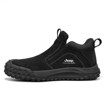 Кроссовки Jeep Casual Shoes Men Low-Top Black