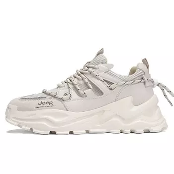 Кроссовки Jeep Chunky Sneakers Men Low-top, бежевый