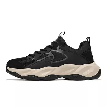 Кроссовки Jeep Chunky Sneakers Men Low-top, черный