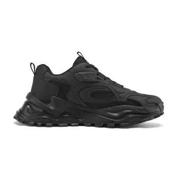 Кроссовки Jeep Chunky Sneakers Men Low-top Black, черный