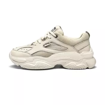 Кроссовки Jeep Chunky Sneakers Unisex Low-top Beige, цвет Off White