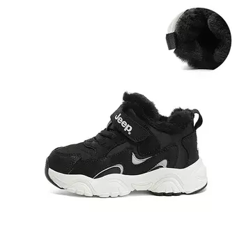 Кроссовки Jeep Kids Lifestyle Shoes Kids High-top Black, черный