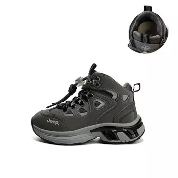 Кроссовки Jeep Kids Lifestyle Shoes Kids High-top Gray, серый