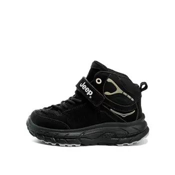 Кроссовки Jeep Kids Lifestyle Shoes Kids High-top Beige/Gray, черный