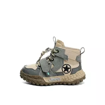 Кроссовки Jeep Kids Lifestyle Shoes Kids High-top Gray, цвет Cloud Mountain Ash