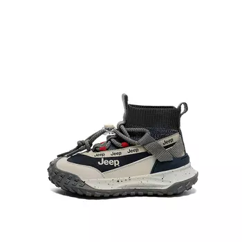 Кроссовки Jeep Kids Lifestyle Shoes Kids High-top Chinese Red/Legend Blue, красный/синий