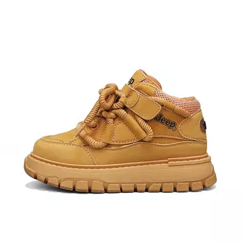 Кроссовки Jeep Kids Lifestyle Shoes Kids High-top Yellow, желтый